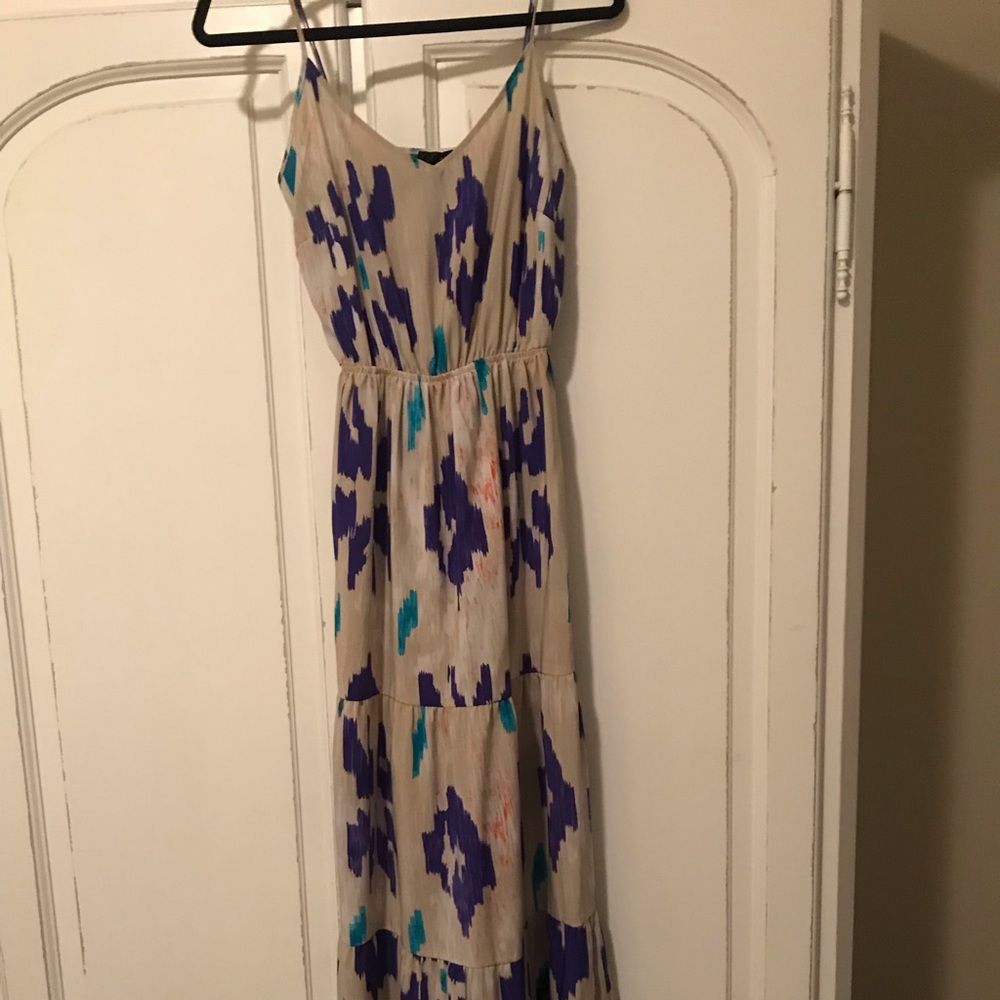 Aqua Maxi Dress